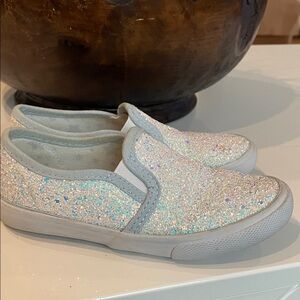 Sparkly Glitter Slip-On Kids Shoes